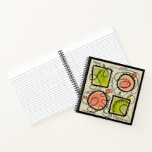 Scribbles Random Notebook De 8-1/2" Sq.