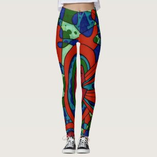 SCRIBZ / TSB Leggings com Estampa Total