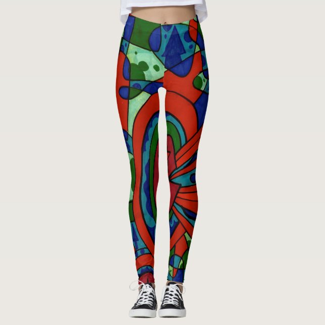 SCRIBZ / TSB Leggings com Estampa Total (Frente)