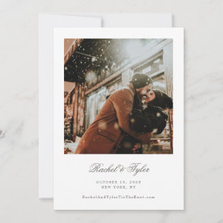 Script Clássico de Foto do solteiro Salvar a Data