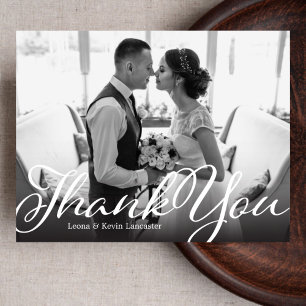 Script Clássico Obrigado Convite De Casamento