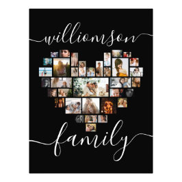 Script da Família de Colagem de Fotos em Forma de 