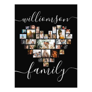 Script da Família de Colagem de Fotos em Forma de 