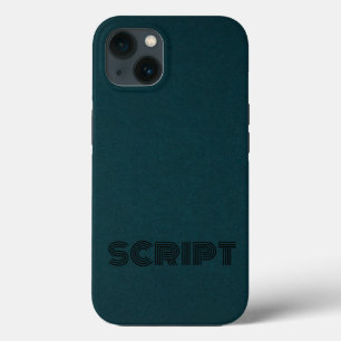 Script DarkGreen do na moda Monograma