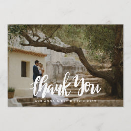 Script de Agradecimento de Casamento de Foto Casua