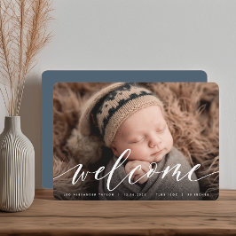 Script de boas-vindas | Anúncio de nascimento de f