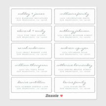 Script de etiquetas de endereço convidado ORDER 6"