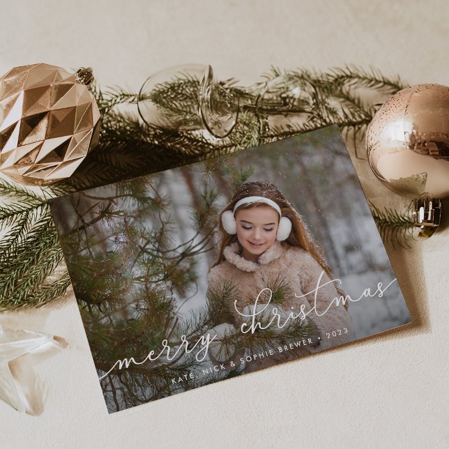 Script de feliz | Cartão com fotos de férias (Criador carregado)