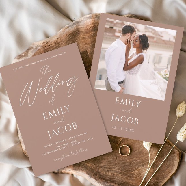 Script de Foto Terracotta de Casamento Simples de  (Criador carregado)