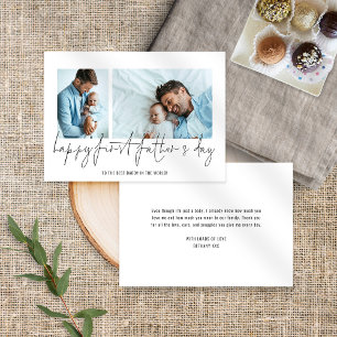 Script de fotos do feliz primeiro Dia de os pais 2