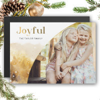 Script de Joyful Dourado Chic com Foto Curvada