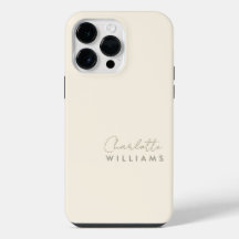 Script de marfim Na moda minimalista personalizado