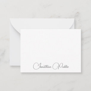 Script de Tipografia de Modelo de Nomes Simples Mo