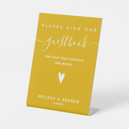 Script Elegante - Assinatura de Guestbook de Casam