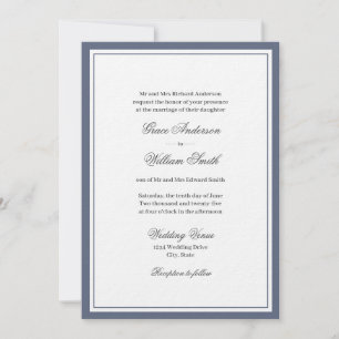 Script Elegante Clássico - Convite de Casamento No