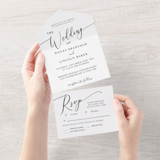 Script Elegante de Casamento Mínimo (Tearaway)
