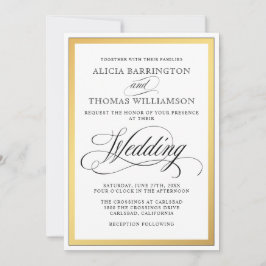 Script Elegante Florea Convite De Casamento