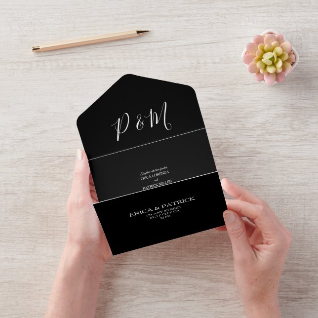 Script Elegante Minimalista Preto (Vídeo)