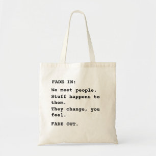 Script, em um Bolsa do Nutshell