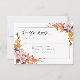 Script Floral de Resposta Rápida de Casamento de o