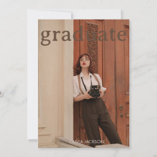 Script Foto de Formatura Anúncio de Graduação