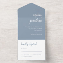 Script Minimalista Moderno | Casamento de Dusty Bl