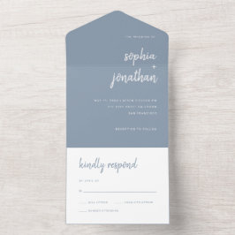 Script Minimalista Moderno | Casamento de Dusty Bl
