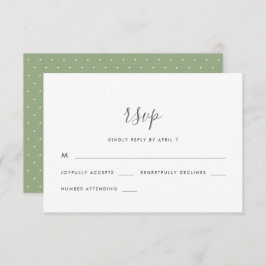 Script Moderno com Ponto Casamento Rsvp