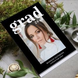 Script Moderno Elegante de Festa de formatura de F