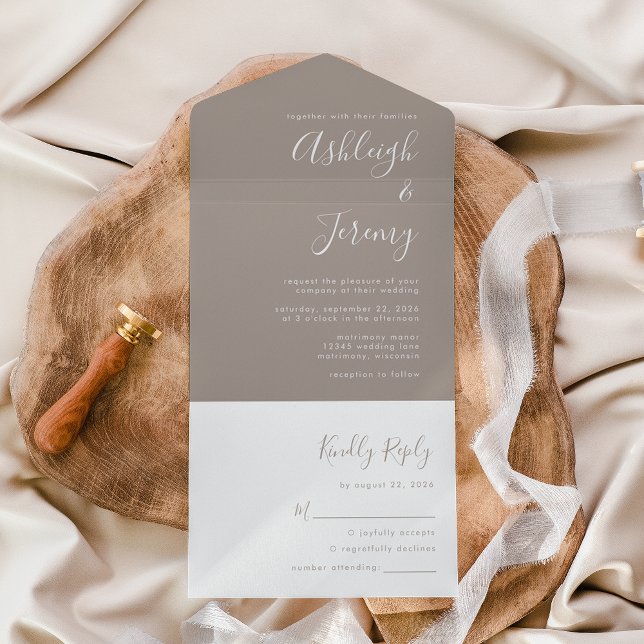 Script Moderno Minimalista Casamento Bege (Criador carregado)