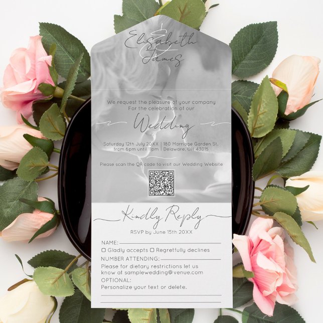 Script Moderno Preto e Branco Adicionar Casamento  (Criador carregado)