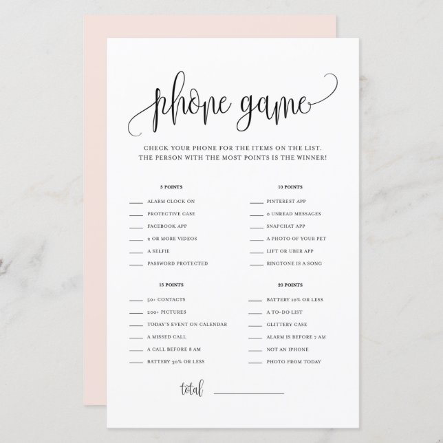 Script Preto - O que há no seu jogo de Chá telefôn (Frente/Verso)