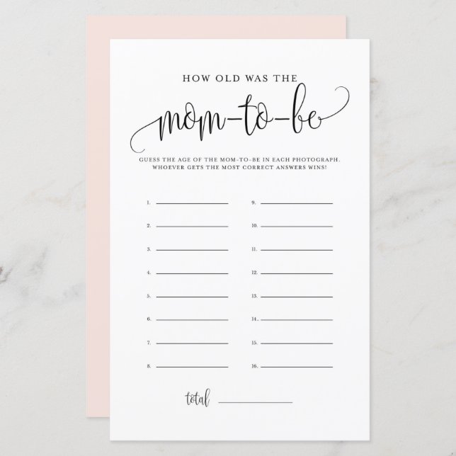 Script Preto Quantos Anos Ela Teve No Jogo De Chá  (Frente/Verso)