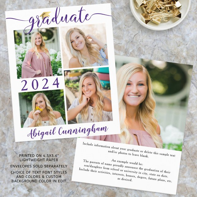 Script Purple de Anúncio de Formando de Orçamento (Criador carregado)