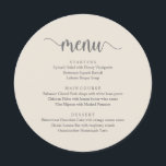 Script Russo Moderno, Menu Janto Casamento<br><div class="desc">Moderno Script Russo, no esquema de natas escuras de cinza, Menu de Janto de Casamento. Um cartão de menu perfeito para o seu grande dia. Você pode alterar as cores da fonte do script e alterar o conteúdo e as fontes do menu para atender às suas necessidades. Esta design pode...</div>