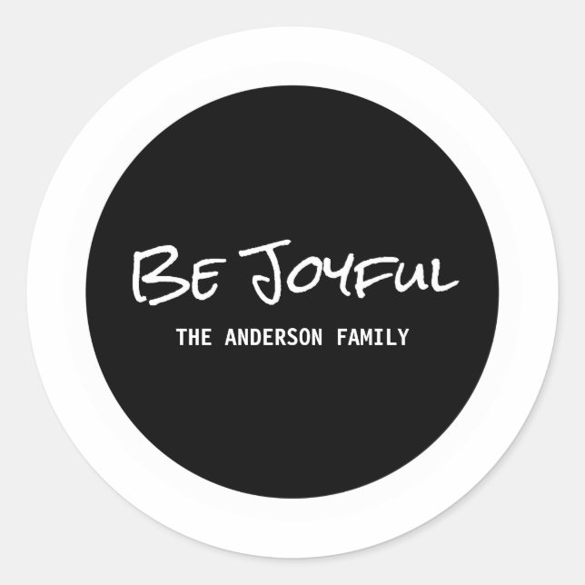 Script Simples Branco Ser Adesivos De Férias Joven (Frente)