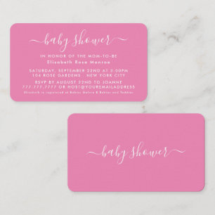 Script Simples - Convite de Tíquete de Chá de fral