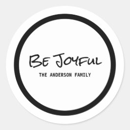 Script Simples Preto Ser Adesivos Feriados Jovens