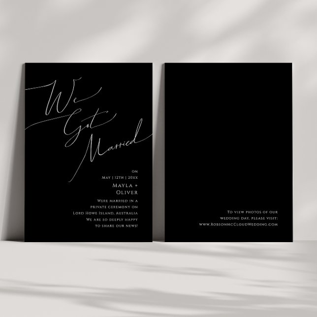 Script Whimsical | Anúncio de Elopemento Preto (Criador carregado)