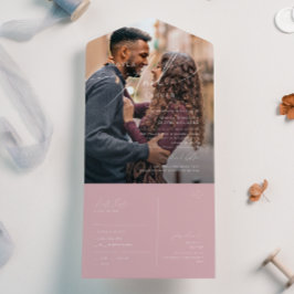 Script Whimsical | Selo e envio de fotos Rosa Dust