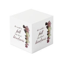 Scripture, Psalm 33, White and Pink Roses