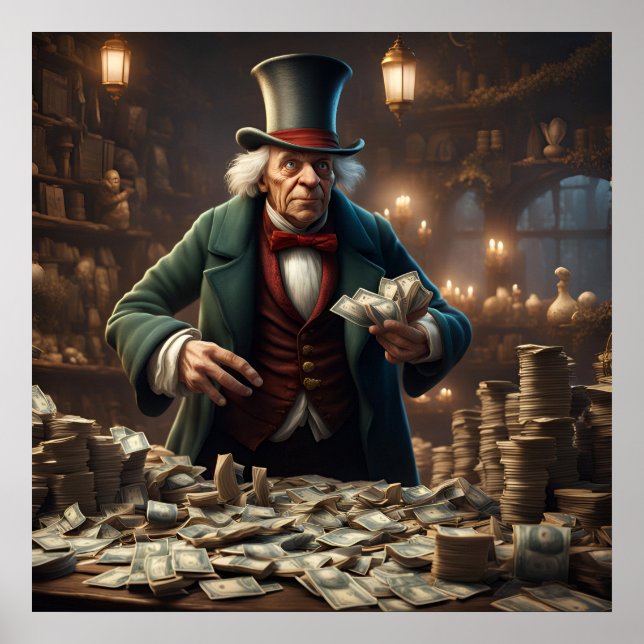 Scrooge Poster (Frente)