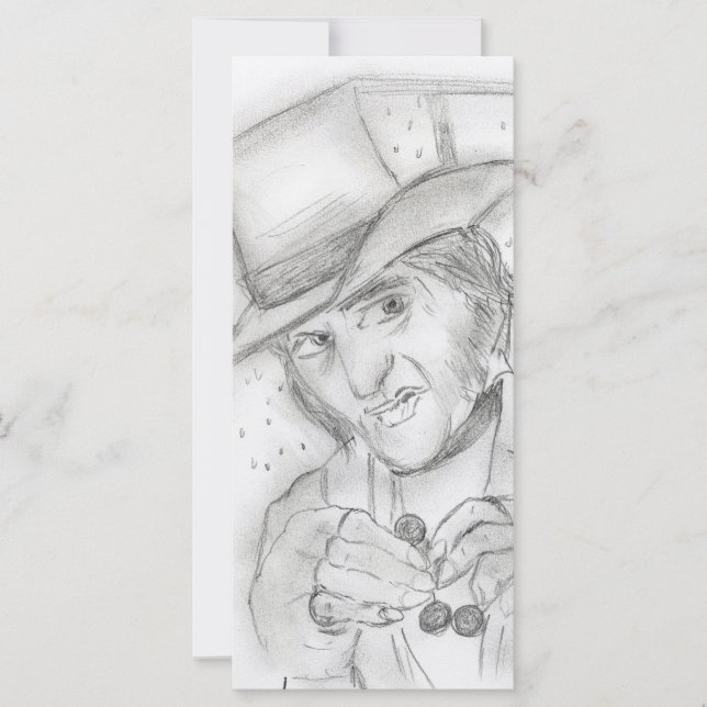 Scrooge - Um Bilhete de Carol de Natal (Frente)