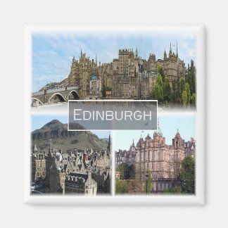 SCT006 EDINBURGH, Escócia, Imã de geladeira