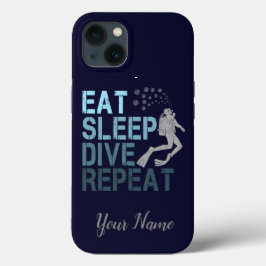 Scuba Diving Coma Dissipador de Sono Repetindo diz