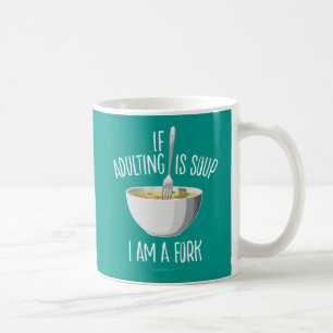 Se A Adulção É Uma Caneca De Café De Sopa