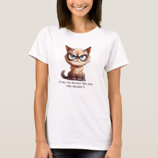 Se Gato não gosta de sua camisa de gato Legal