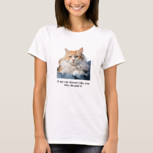Se Gato não gosta de sua camisa de gato Legal