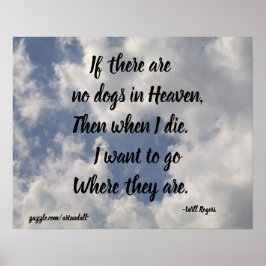 SE NÃO EXISTIREM CÃES, OS ROGERADORES SERÃO POSTER