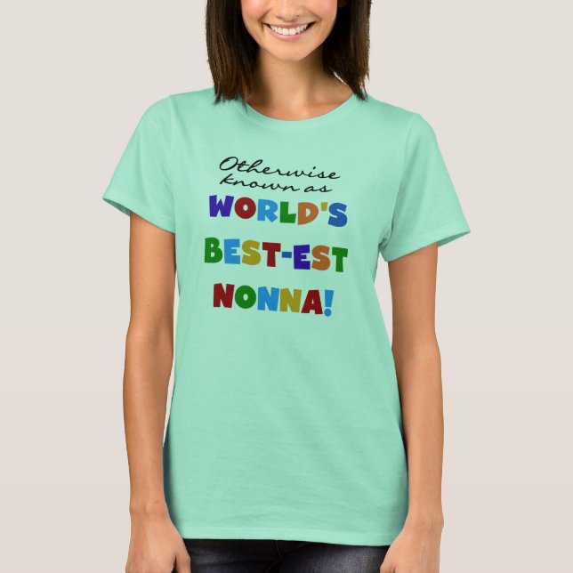 Se não sabido como presentes do camiseta do (Frente)